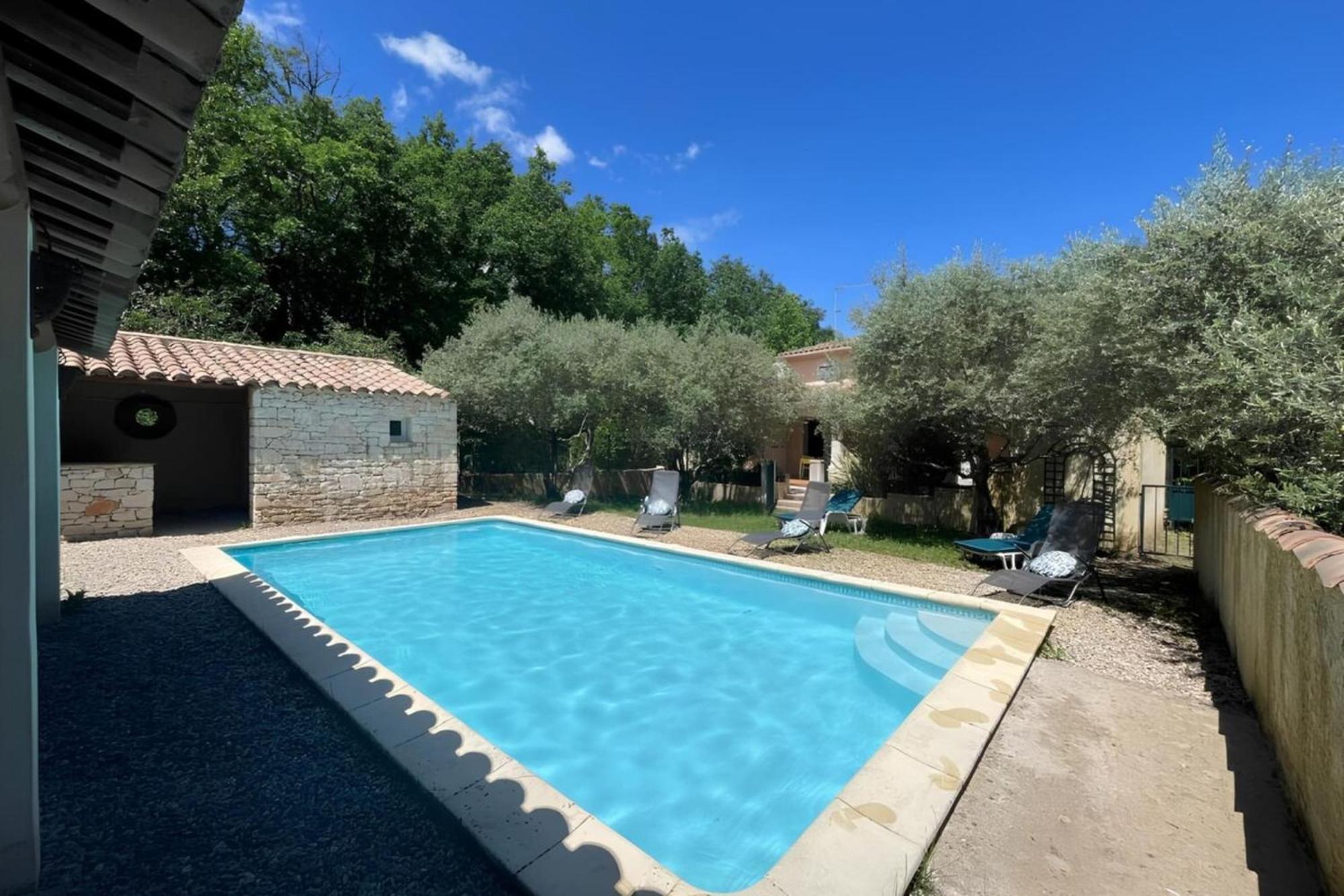 Les Oliviers - Villa 10 People - 5 Min Ardeche Saint-Julien-de-Peyrolas Zewnętrze zdjęcie