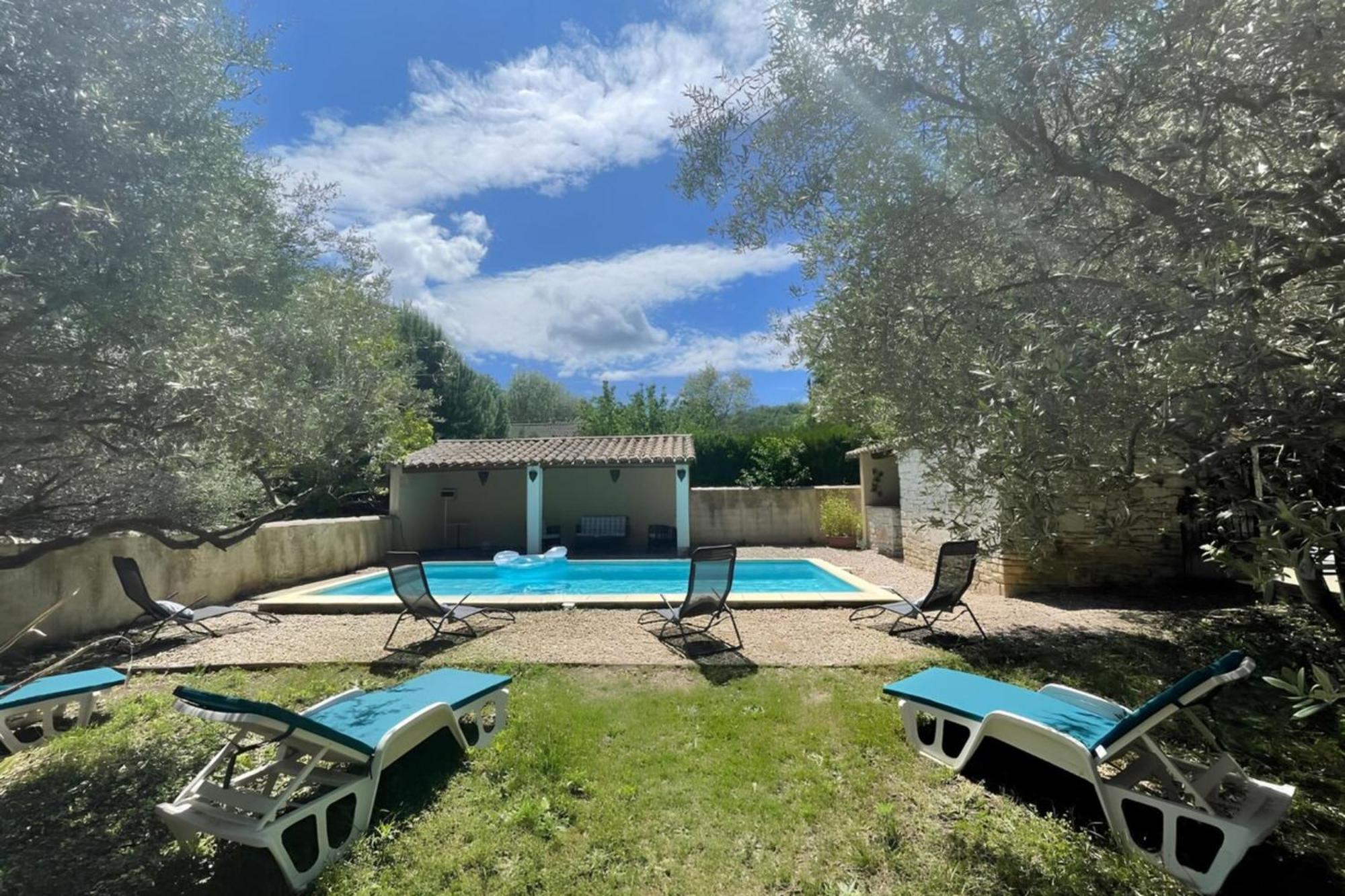 Les Oliviers - Villa 10 People - 5 Min Ardeche Saint-Julien-de-Peyrolas Zewnętrze zdjęcie