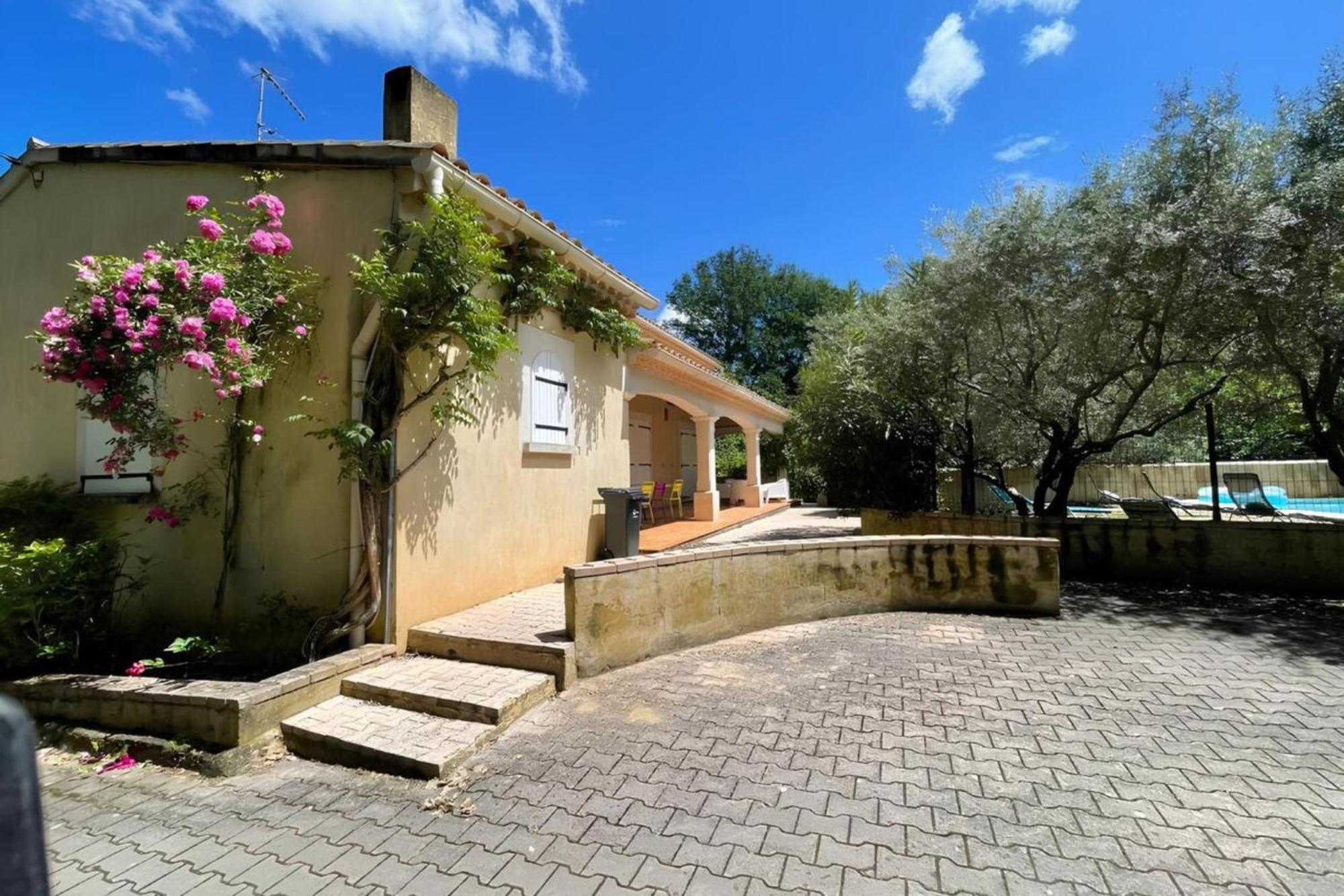 Les Oliviers - Villa 10 People - 5 Min Ardeche Saint-Julien-de-Peyrolas Zewnętrze zdjęcie